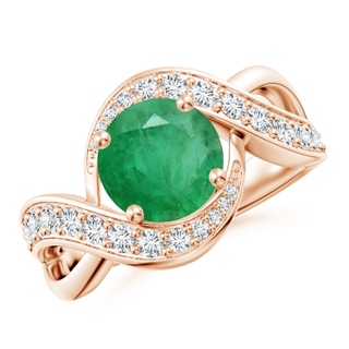 Round A Emerald
