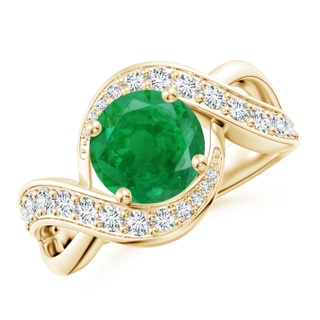 Round AA Emerald