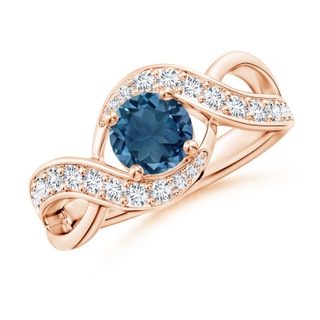 Round AA London Blue Topaz
