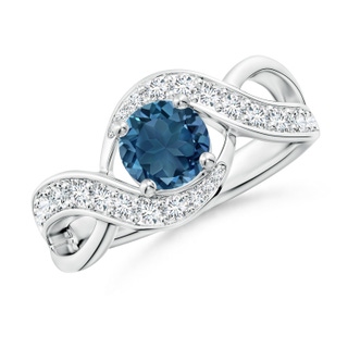 Round AA London Blue Topaz