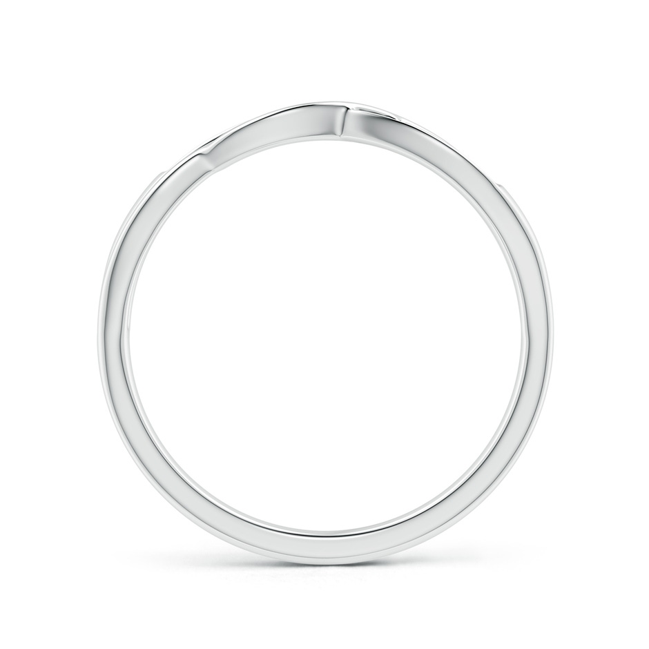1.1mm GVS2 Pave Set Round Diamond Multi-Row Crossover Band in White Gold side-1