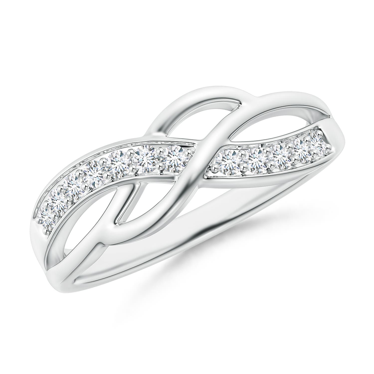 F-G, VS / 0.19 CT / 14 KT White Gold