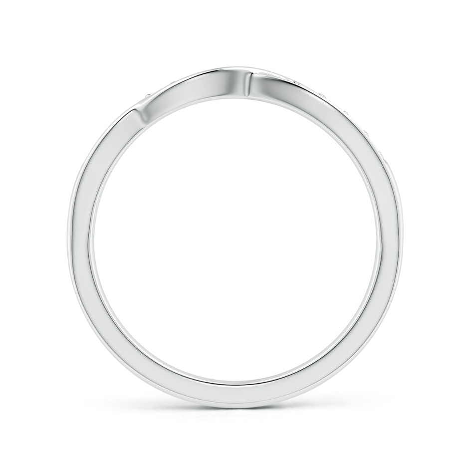 1.55mm GVS2 Pave Set Round Diamond Multi-Row Crossover Band in White Gold side-1