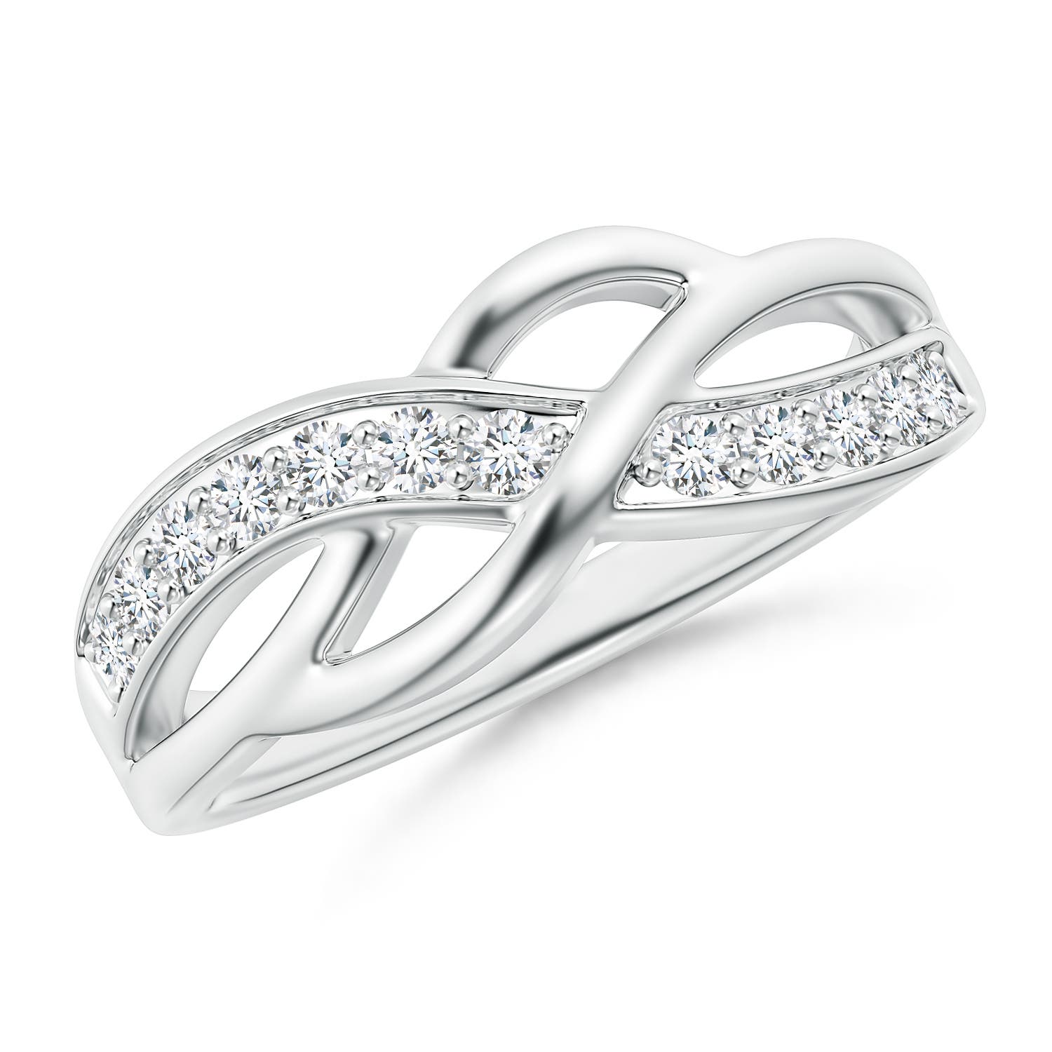 F-G, VS / 0.32 CT / 14 KT White Gold