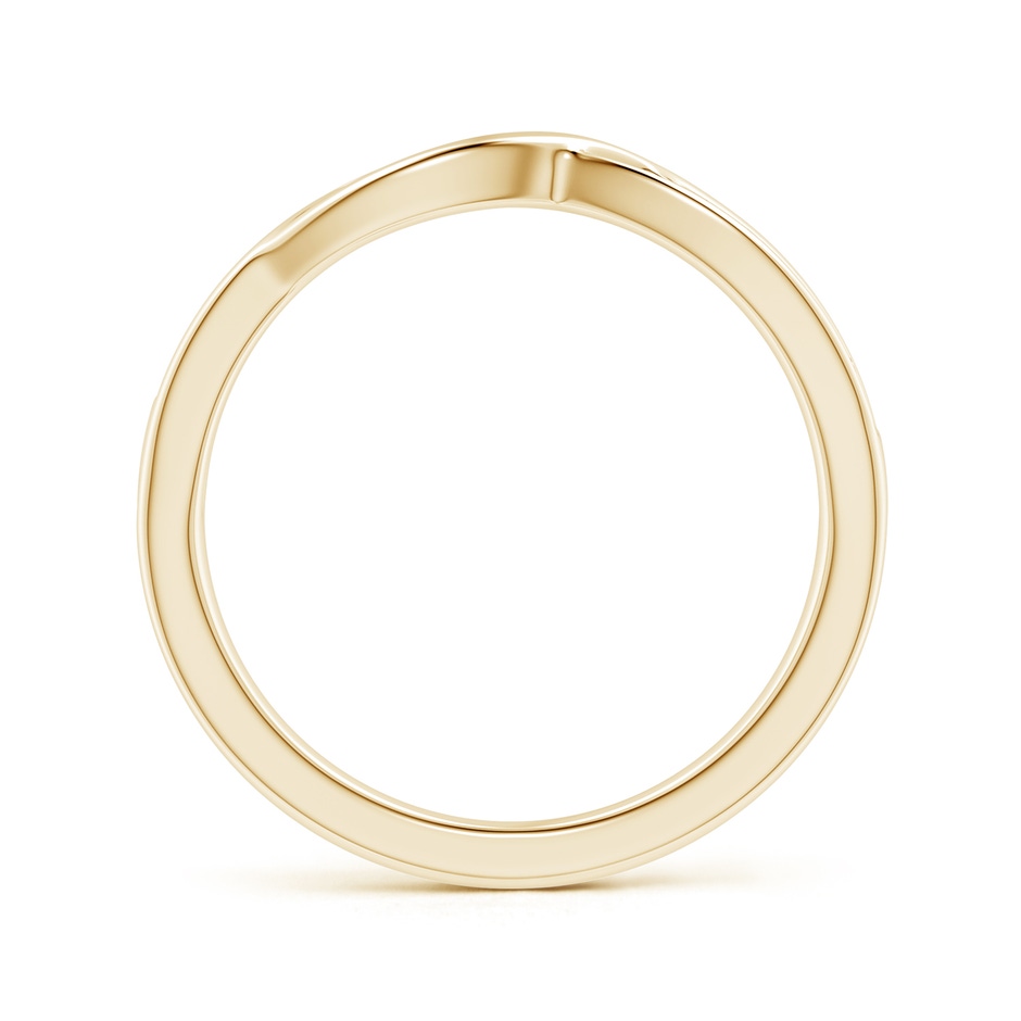 1.85mm IJI1I2 Pave Set Round Diamond Multi-Row Crossover Band in Yellow Gold side-1
