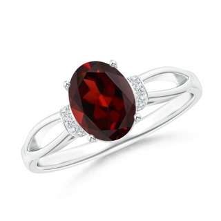 Oval AAA Garnet