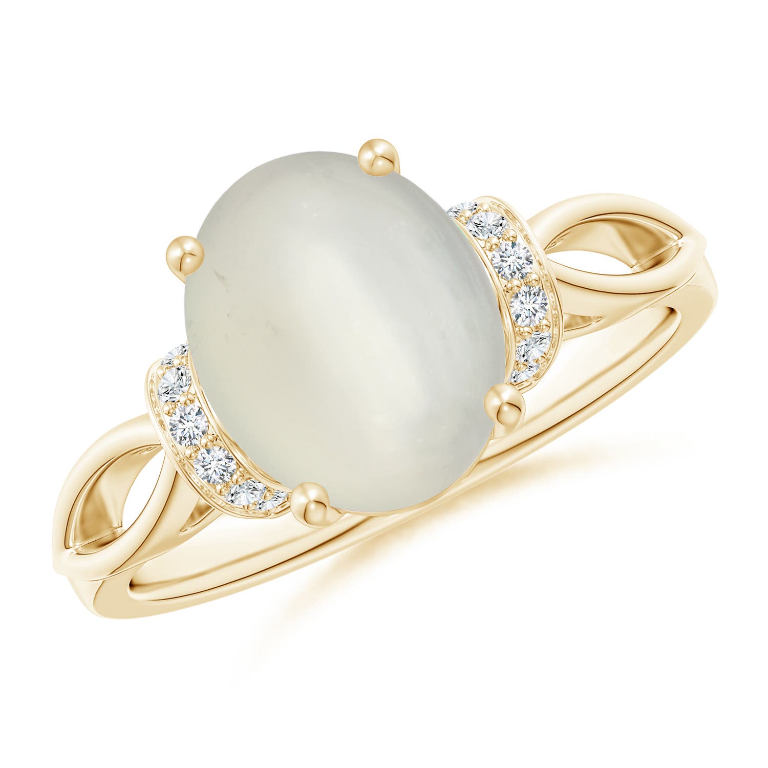 AAA - Moonstone / 2.58 CT / 14 KT Yellow Gold