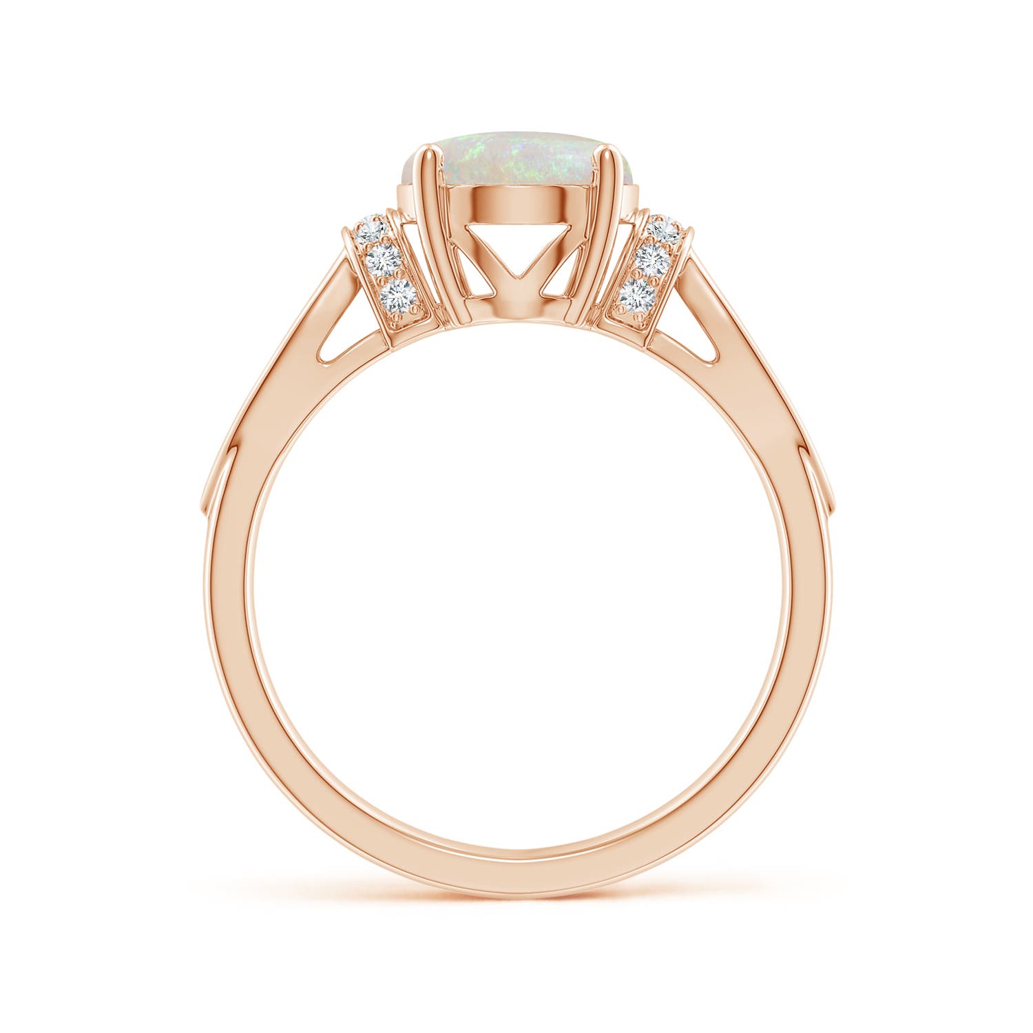 AA - Opal / 1.53 CT / 14 KT Rose Gold