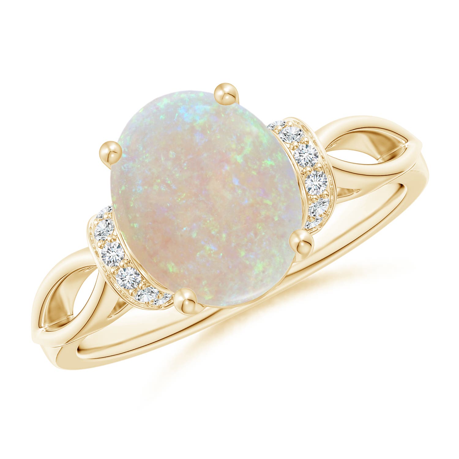 AA - Opal / 1.53 CT / 14 KT Yellow Gold