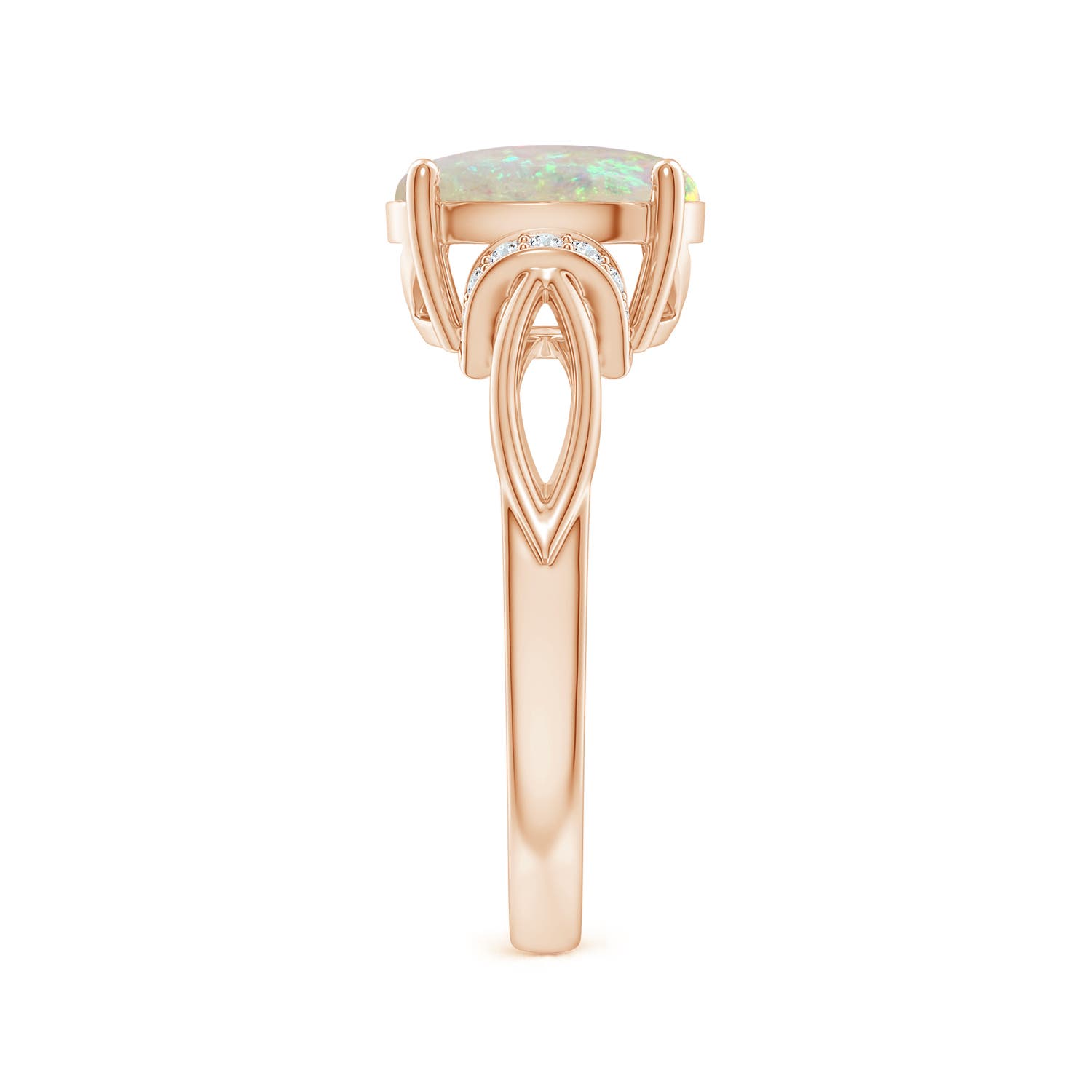 AAA - Opal / 1.53 CT / 14 KT Rose Gold