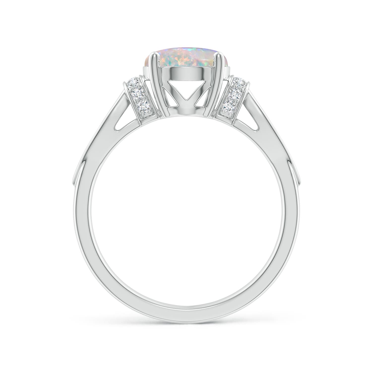 AAAA - Opal / 1.53 CT / 14 KT White Gold