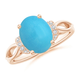 Oval AA Turquoise