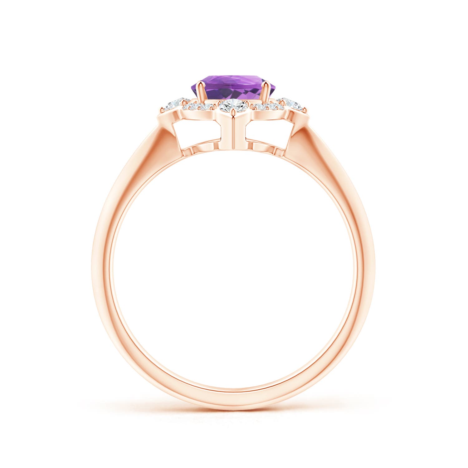 A - Amethyst / 1.35 CT / 14 KT Rose Gold