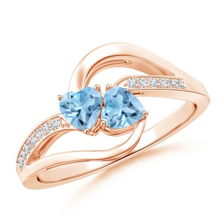 Heart A Swiss Blue Topaz