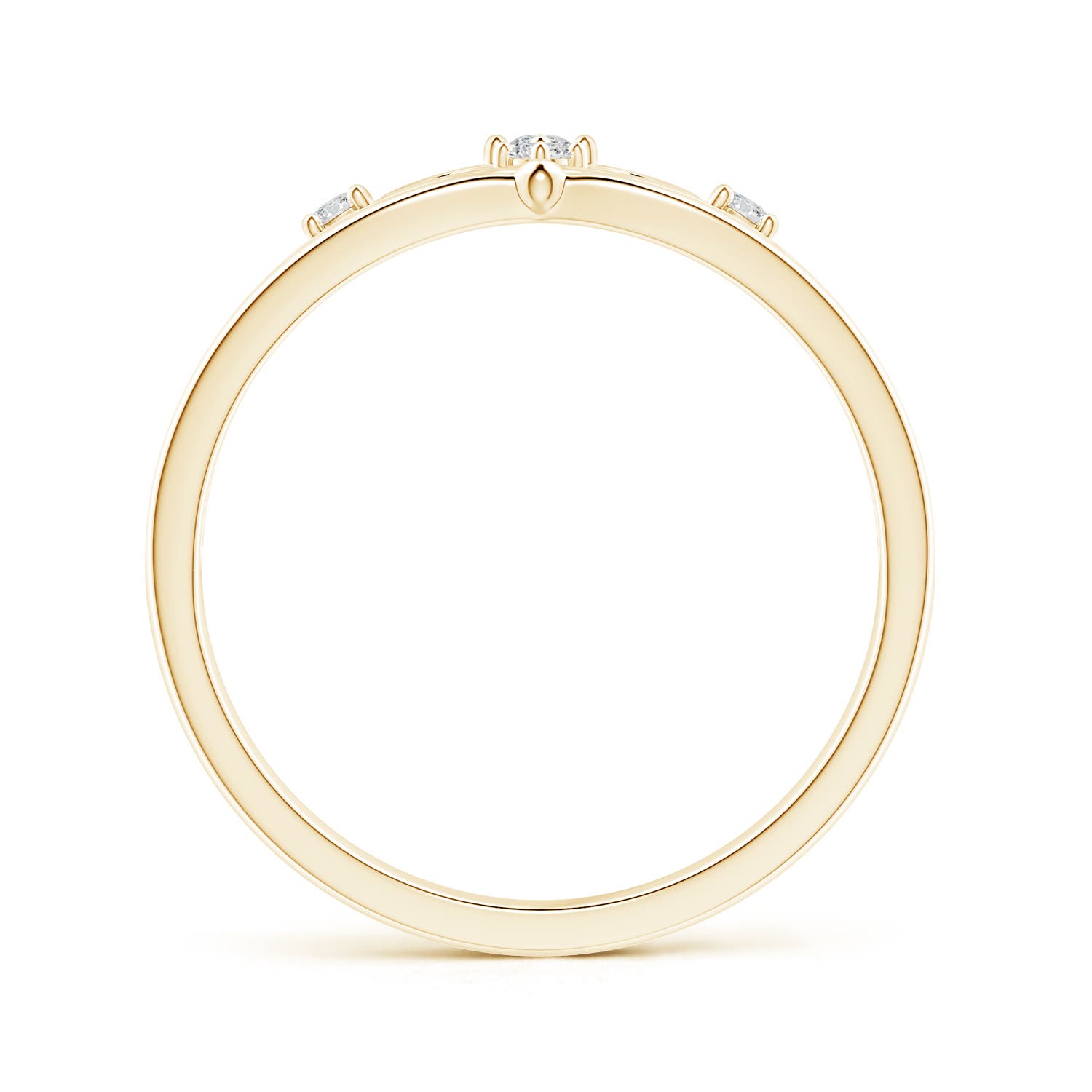 H, SI2 / 0.1 CT / 14 KT Yellow Gold