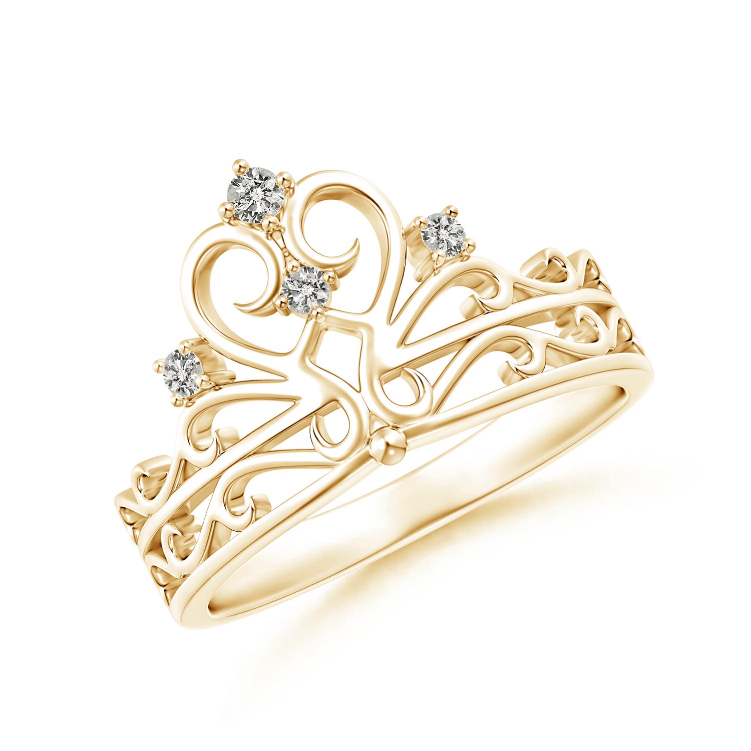 K, I3 / 0.1 CT / 14 KT Yellow Gold