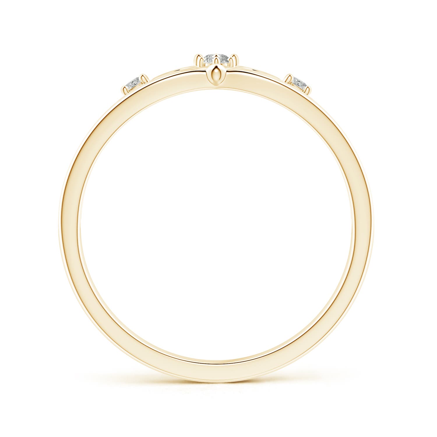 K, I3 / 0.1 CT / 14 KT Yellow Gold