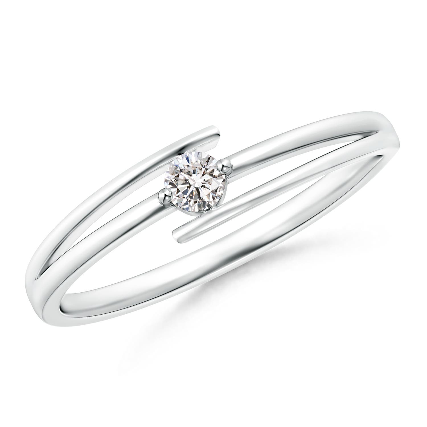 I-J, I1-I2 / 0.09 CT / 14 KT White Gold