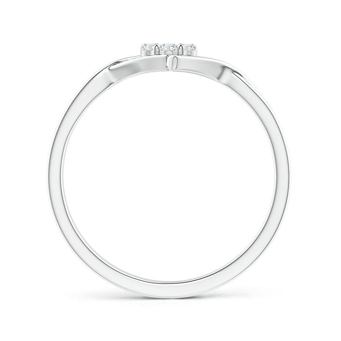 G, VS2 / 0.14 CT / 14 KT White Gold