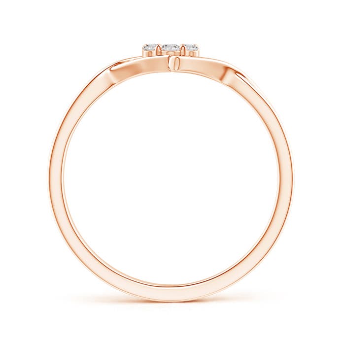 I-J, I1-I2 / 0.14 CT / 14 KT Rose Gold