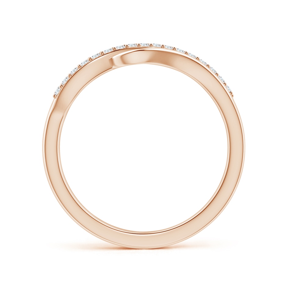 1.65mm GVS2 Diamond Swirl Bypass Ring in 18K Rose Gold side 199