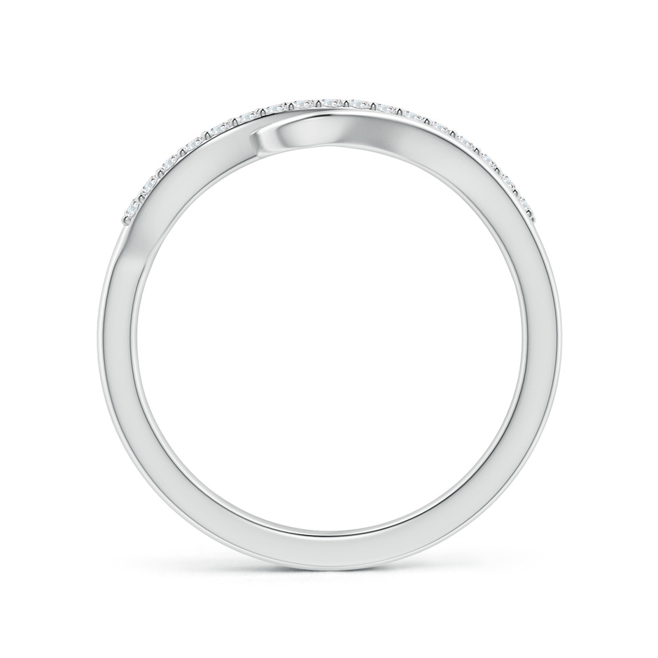 1.65mm GVS2 Diamond Swirl Bypass Ring in S999 Silver side 199