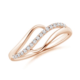 Fashion Rose Gold Diamond Rings