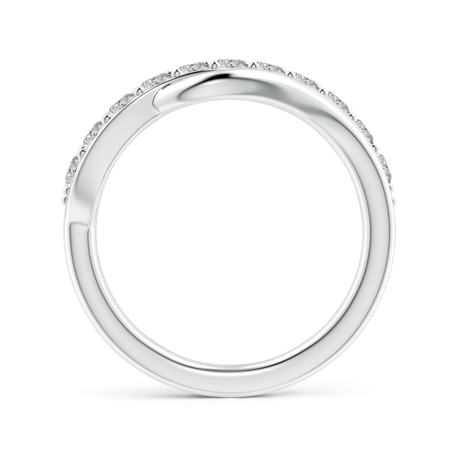 2.5mm KI3 Diamond Swirl Bypass Ring in White Gold side 199