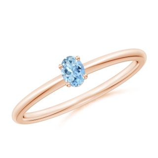 Oval AAA Aquamarine