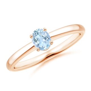 Oval AA Aquamarine