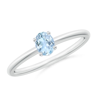 Oval AA Aquamarine
