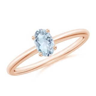 Oval A Aquamarine