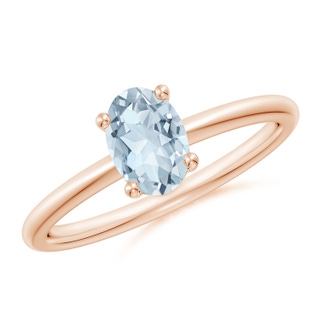Oval A Aquamarine
