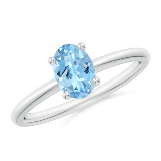 Oval AAAA Aquamarine