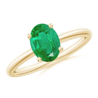 Oval AA Emerald