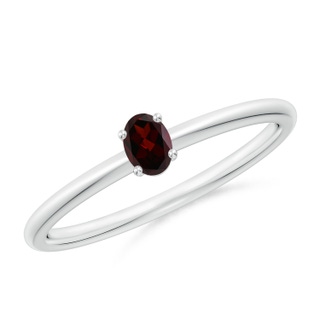 Oval A Garnet