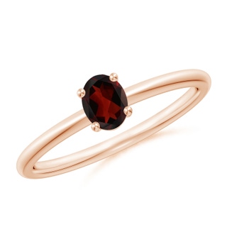 Oval AA Garnet