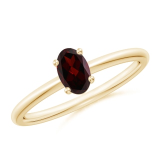 Oval A Garnet