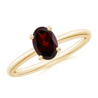 Oval A Garnet