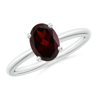 Oval A Garnet