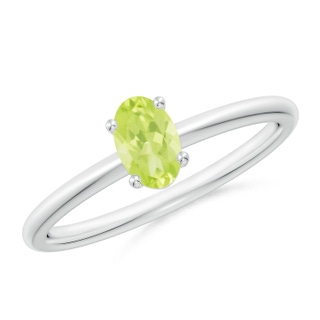 Oval A Peridot