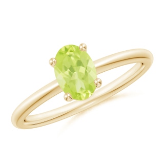 Oval A Peridot