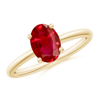 Oval AAA Ruby