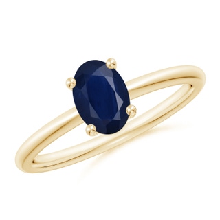 Oval A Blue Sapphire