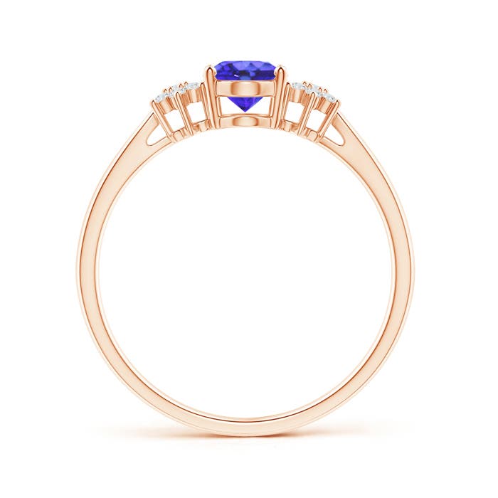 AA - Tanzanite / 0.88 CT / 14 KT Rose Gold