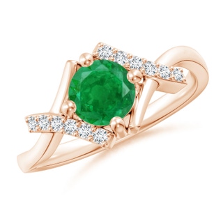 Round AA Emerald