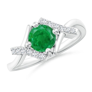 Round AA Emerald