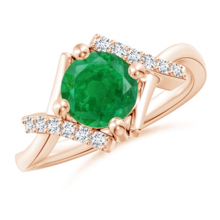 Round AA Emerald