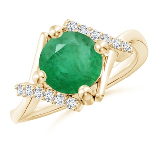 Round A Emerald