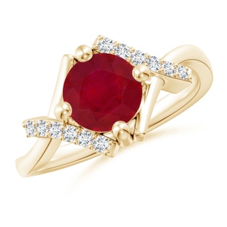 Round AA Ruby